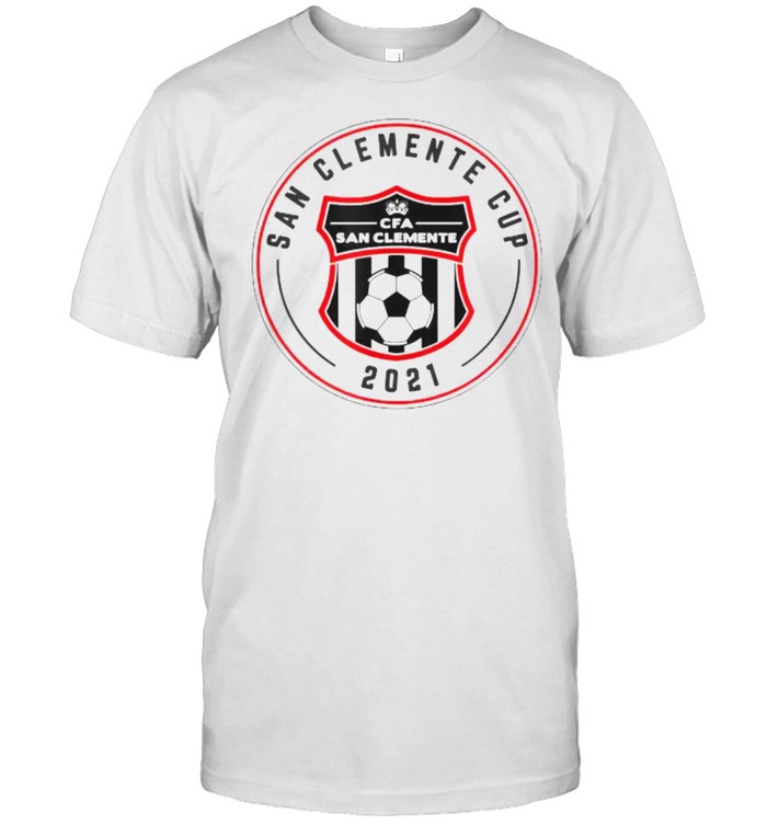 CFA San Clemente Cup Tournament Logo Soccer California Three T-Shirt