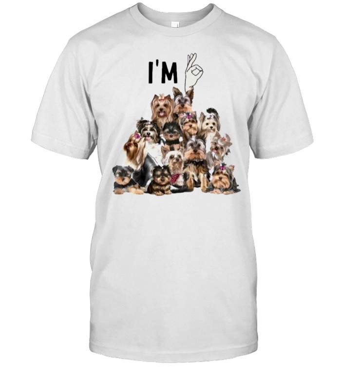 i’m Ok Yorkshine Terriers  Classic Men's T-shirt