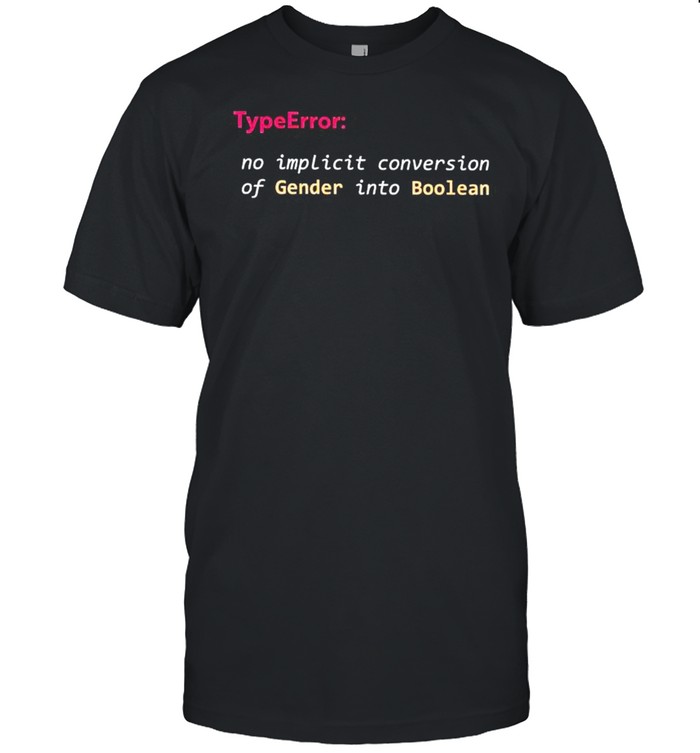 TypeError no implicit conversion of Gender into Boolean shirt