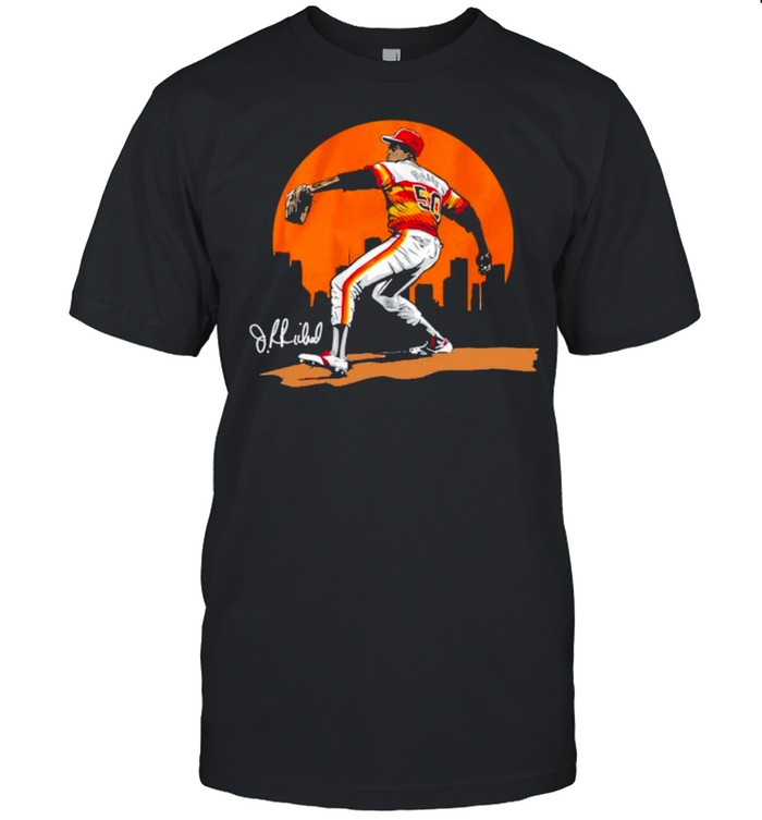 Houston baseball legend of J.R. Richard shirt