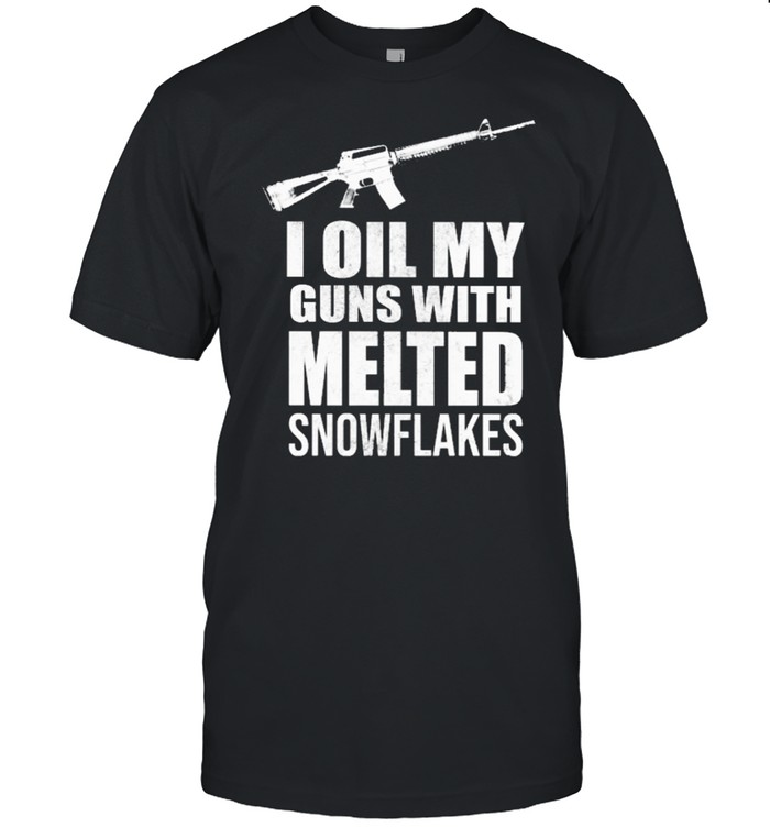 I oil my Guns with melted snowflakes shirt Classic Men's T-shirt
