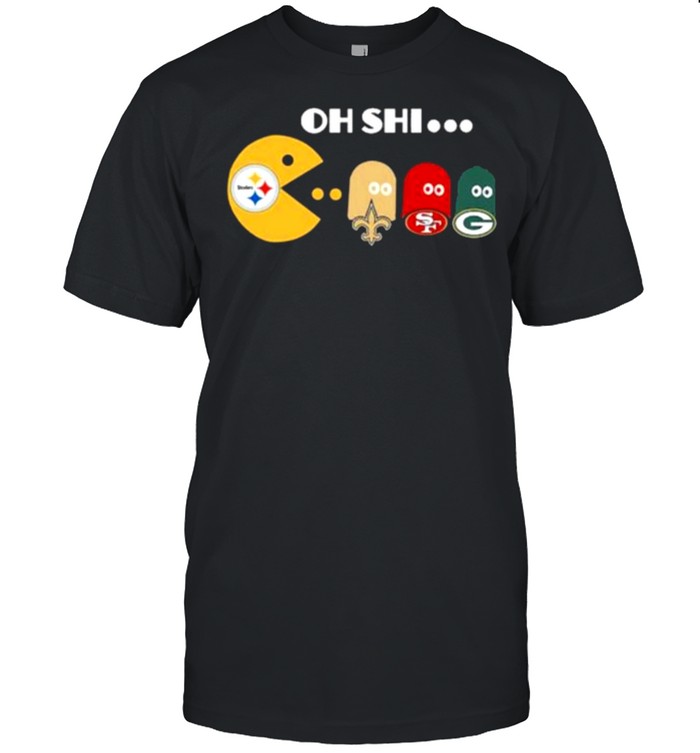 oh Shit Pacman  Classic Men's T-shirt