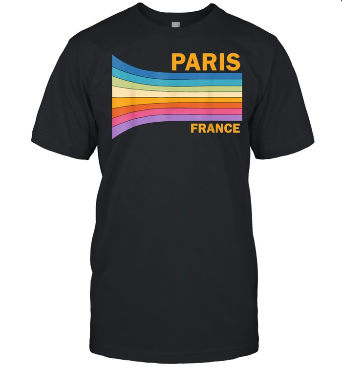 Retro Vintage 70s Paris France shirt