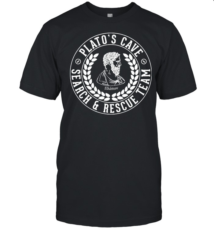 Platos cave search & rescue team shirt