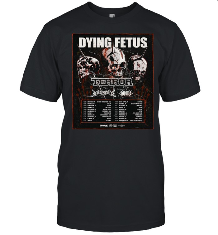Skull Dying Fetus Terror T-shirt