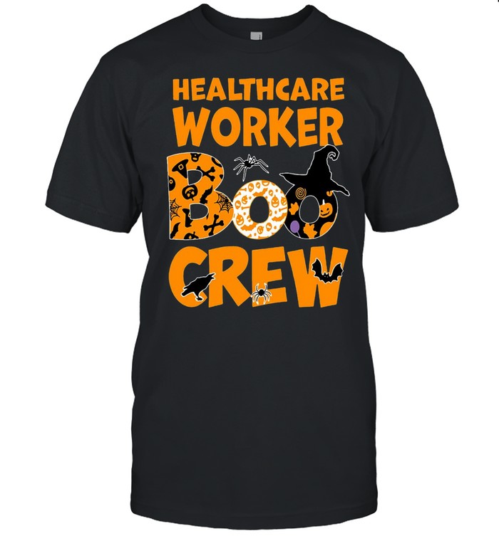 Halloween Healthcare Worker Boo Crew T-shirt Classic Men's T-shirt