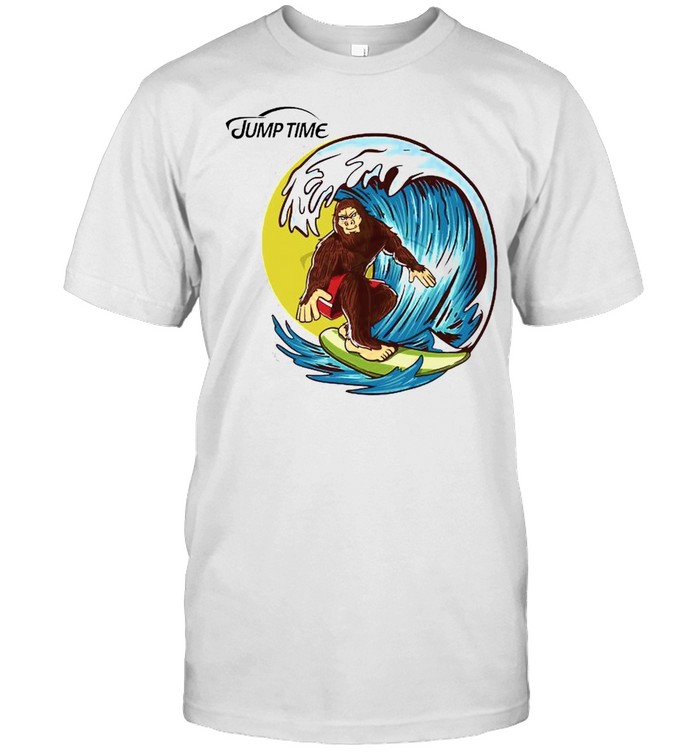 Surfing Bigfoot shirt