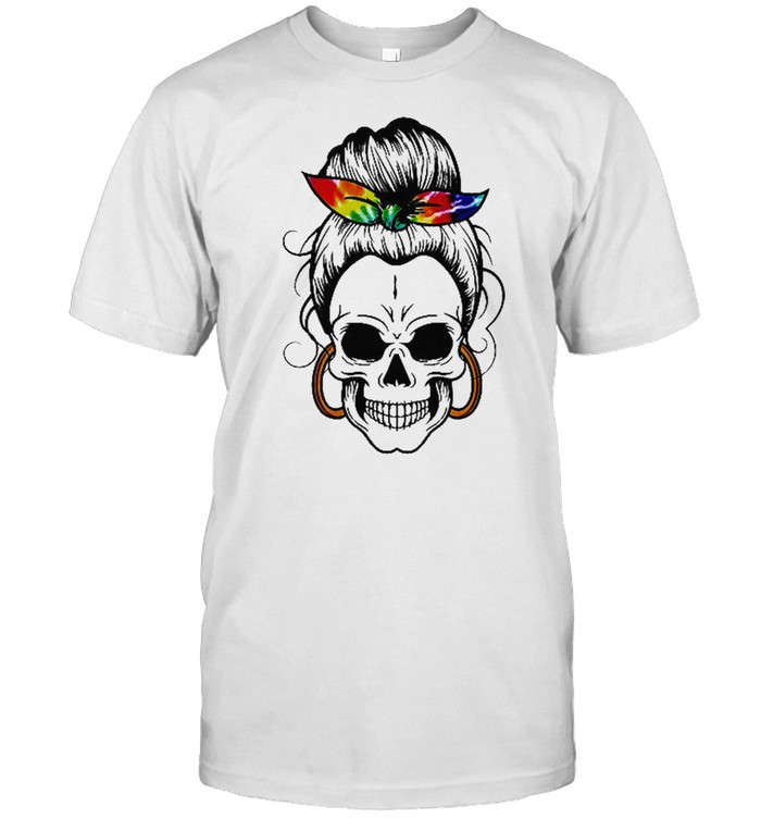 LGBT Skull Girl shirt Classic Men's T-shirt