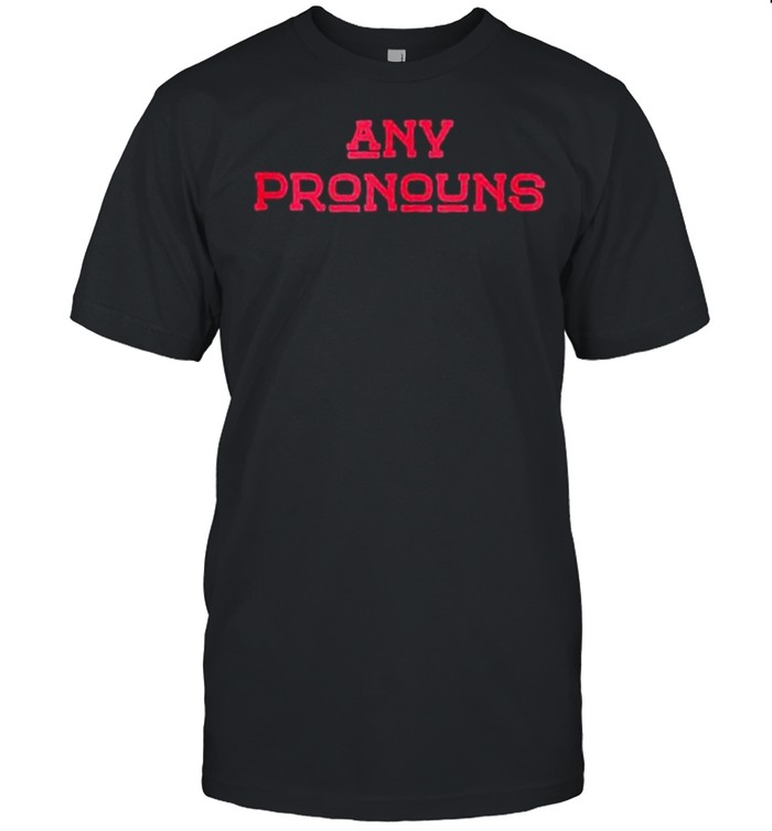 Any pronouns shirt Classic Men's T-shirt