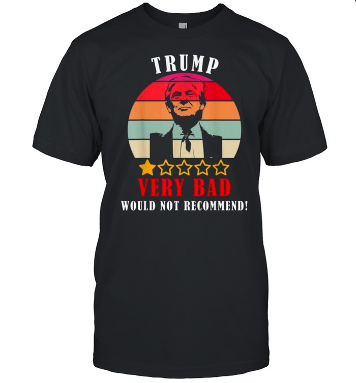 Trump Very Bad Would Not Recommend Vintage  Classic Men's T-shirt