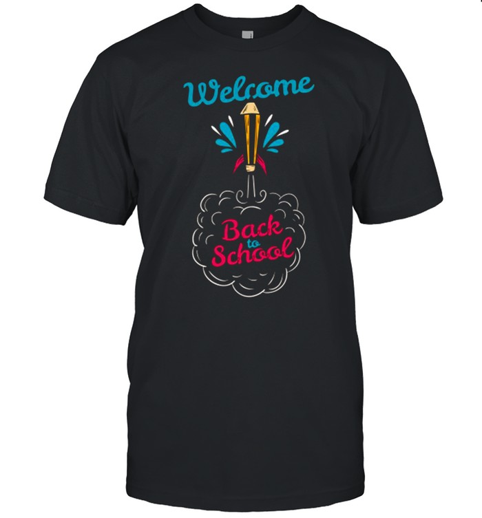 Welcome back to school firework shirt Classic Men's T-shirt