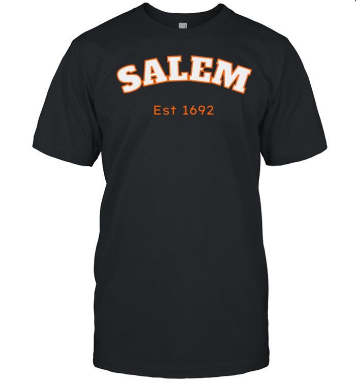 Salem Established of 1692 Halloween Witch Design shirt Classic Men's T-shirt