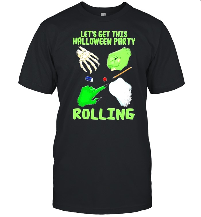 Let’s get this halloween party rolling shirt Classic Men's T-shirt
