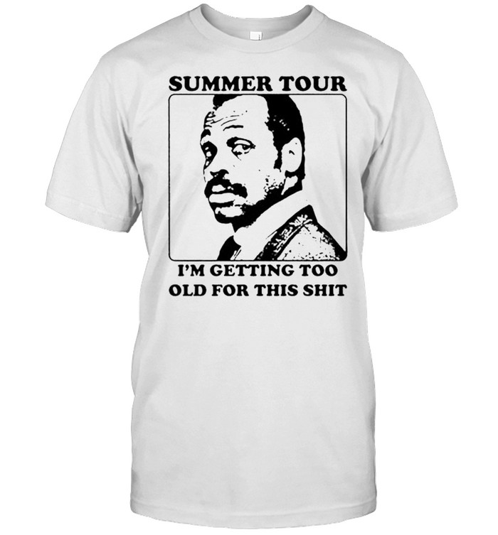Roger Murtaugh summer tour shirt