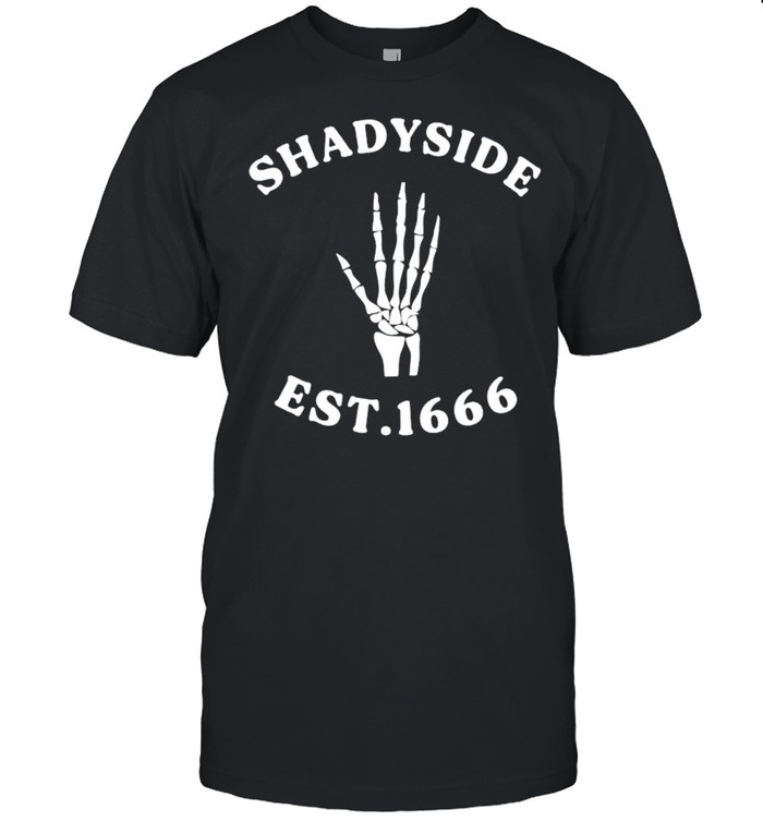 Skeleton shadyside est 1666 shirt