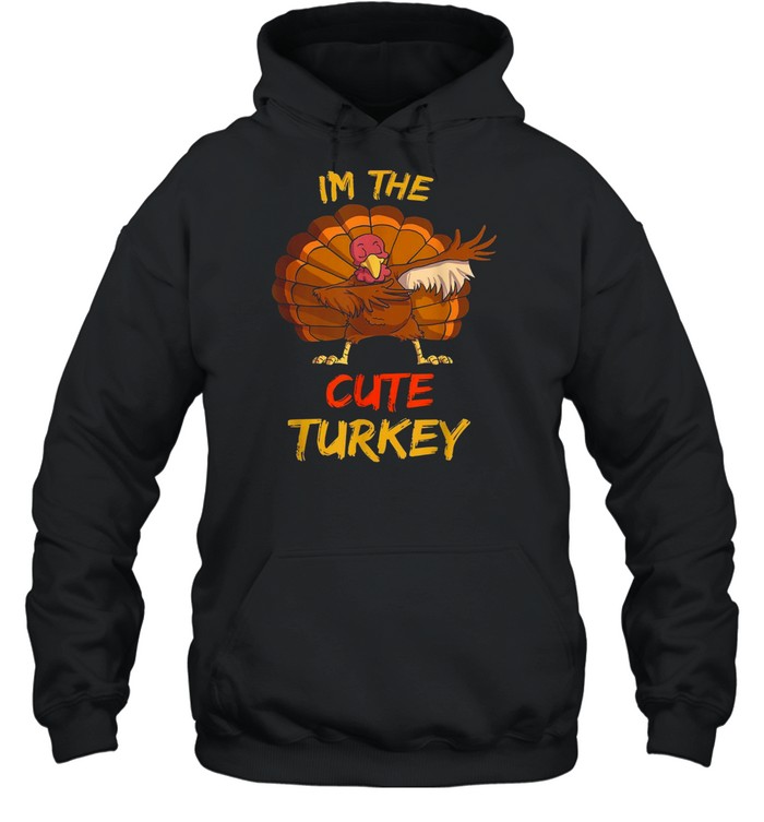 Turkey Matching Family Group Thanksgiving Party Pajama shirt Unisex Hoodie