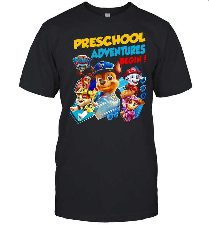 Paw Patrol Preschool Adventures Begin Halloween T-shirt