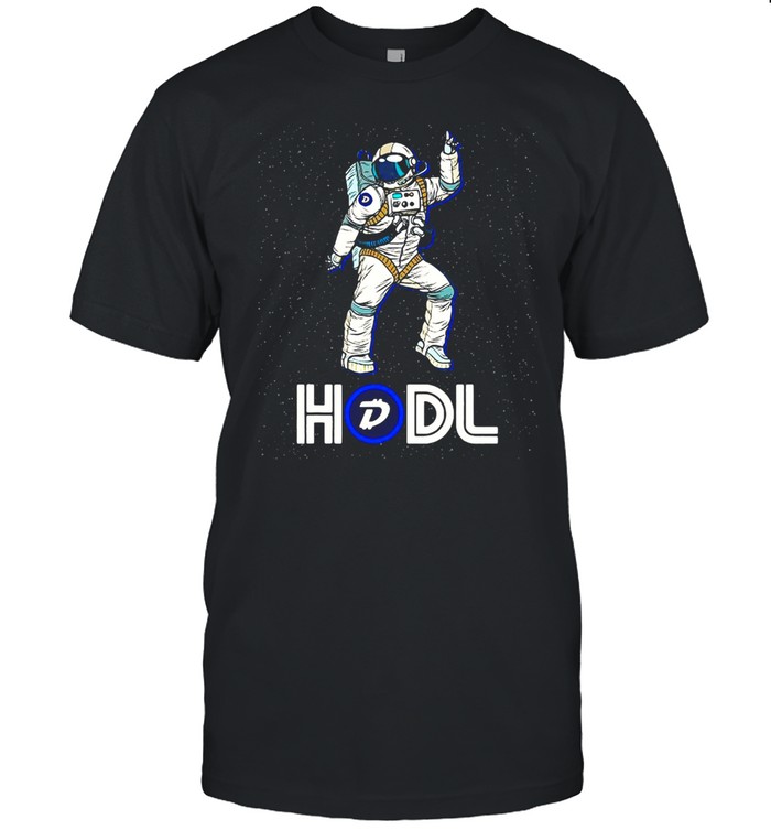 Cryptocurrency Talk DGB Fun Hodl Digibyte Disco Moon Gear T-shirt Classic Men's T-shirt
