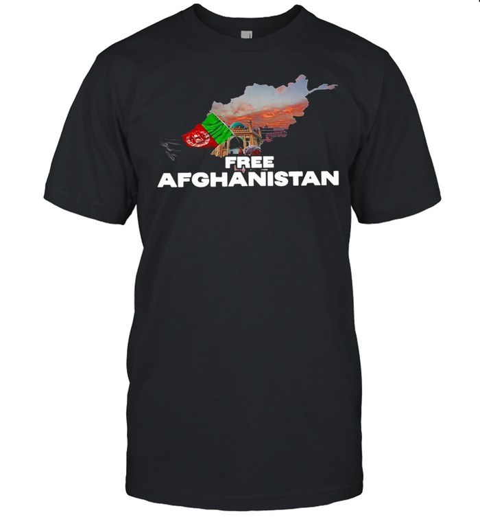 Free Afghanistan Flag Afghan T-shirt Classic Men's T-shirt