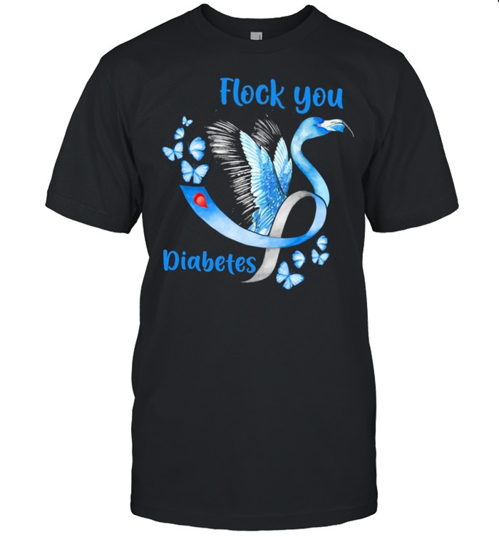 Flamingo Flock You Diabetes shirt Classic Men's T-shirt