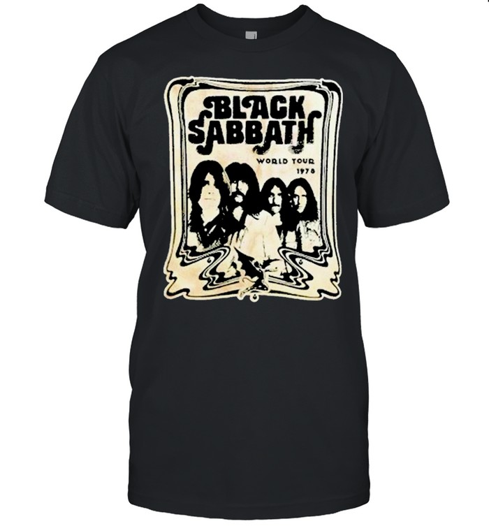 vintage black sabbath ozzy osborne 1978 blakc shirt Classic Men's T-shirt