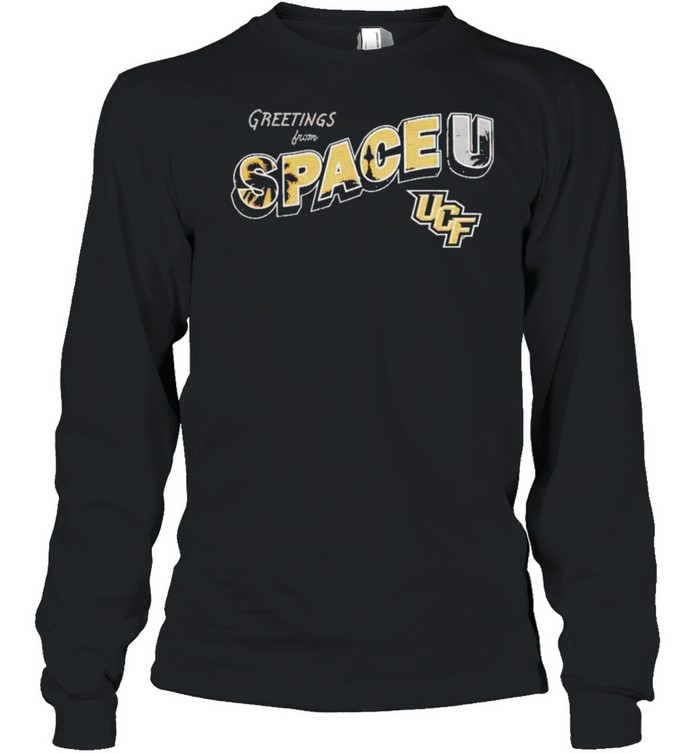 Greetings from space UCF Knights shirt Long Sleeved T-shirt