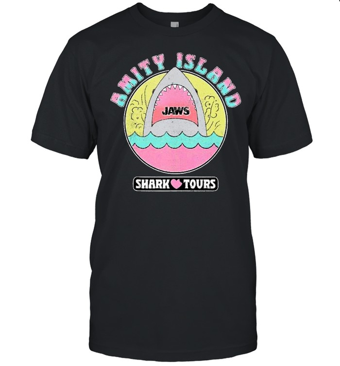 Jaws Amity Island Shark Tours shirt Classic Men's T-shirt