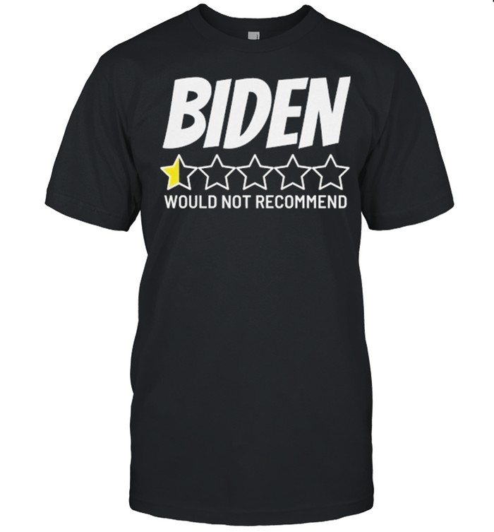 Joe BIDEN would not recommend shirt Classic Men's T-shirt