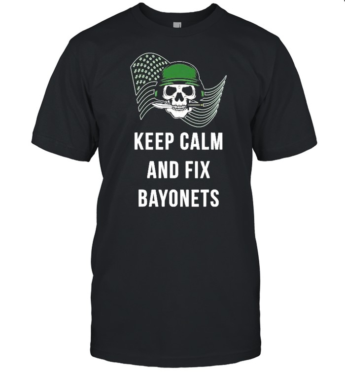 Keep Calm And Fix Bayonets shirt Classic Men's T-shirt
