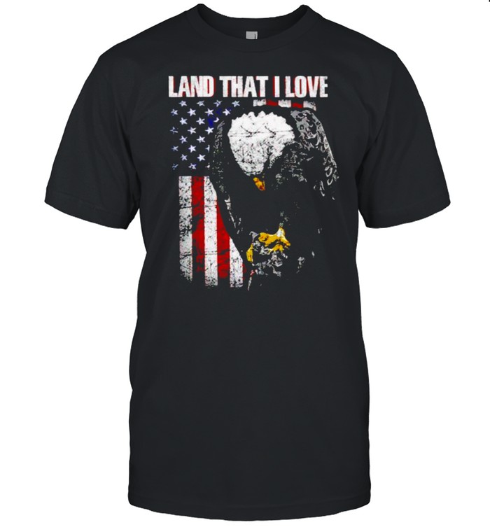 American flag land that I love shirt Classic Men's T-shirt