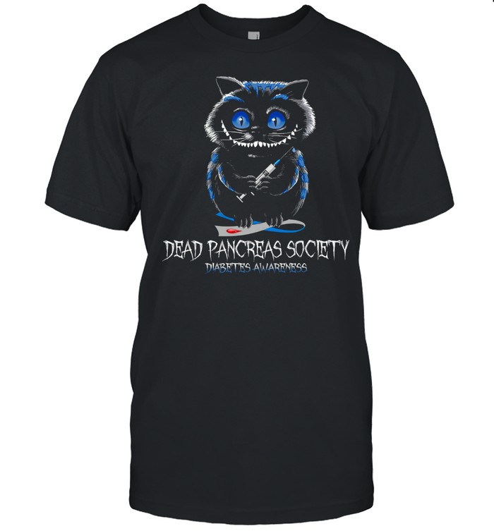 Dead pancreas society diabetes awareness shirt