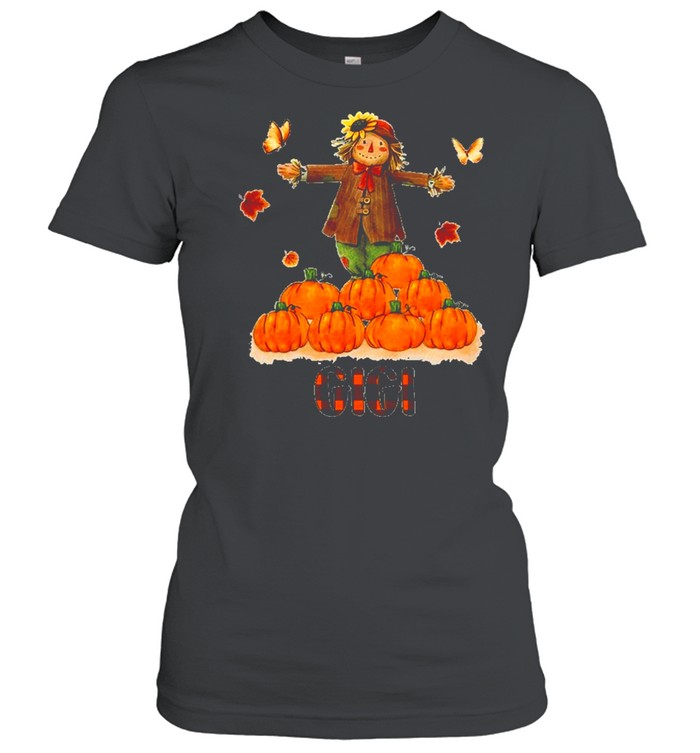 Gigi Pumpkin Halloween  Classic Women's T-shirt