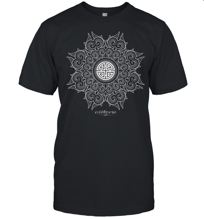 Sacred Geometry Mandala Labyrinth Geometric shirt