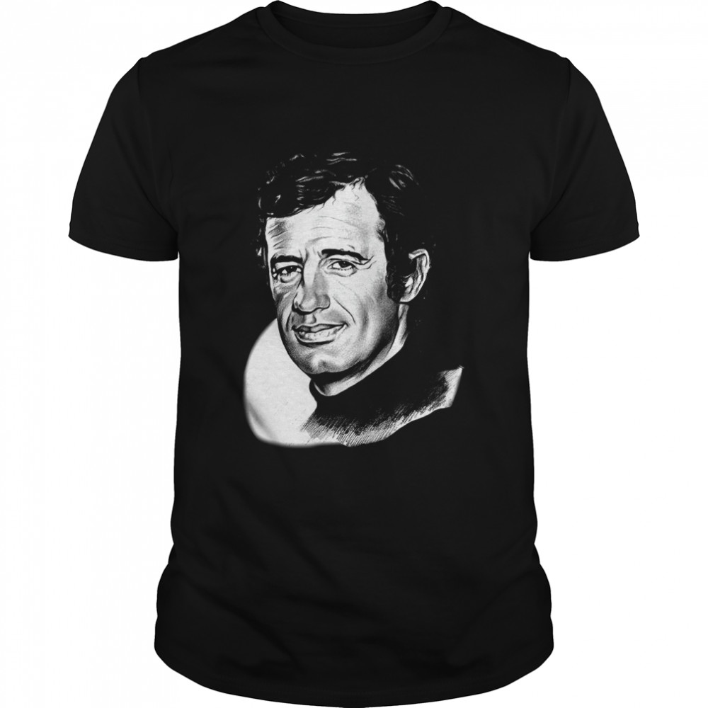 David Manakyan Portrait Of Jean Paul Belmondo T-shirt