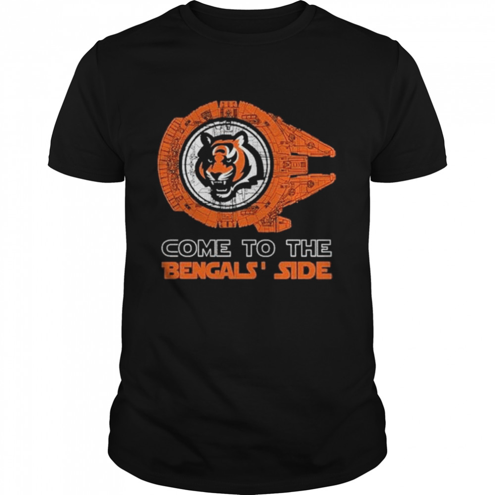 Come to the Cincinnati Bengals’ Side Star Wars Millennium Falcon shirt Classic Men's T-shirt