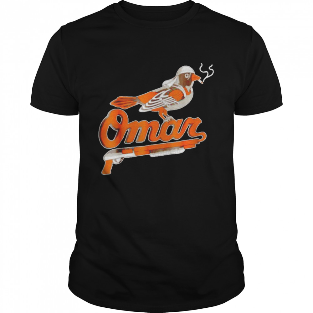 Omar Orioles bird smoking shirt