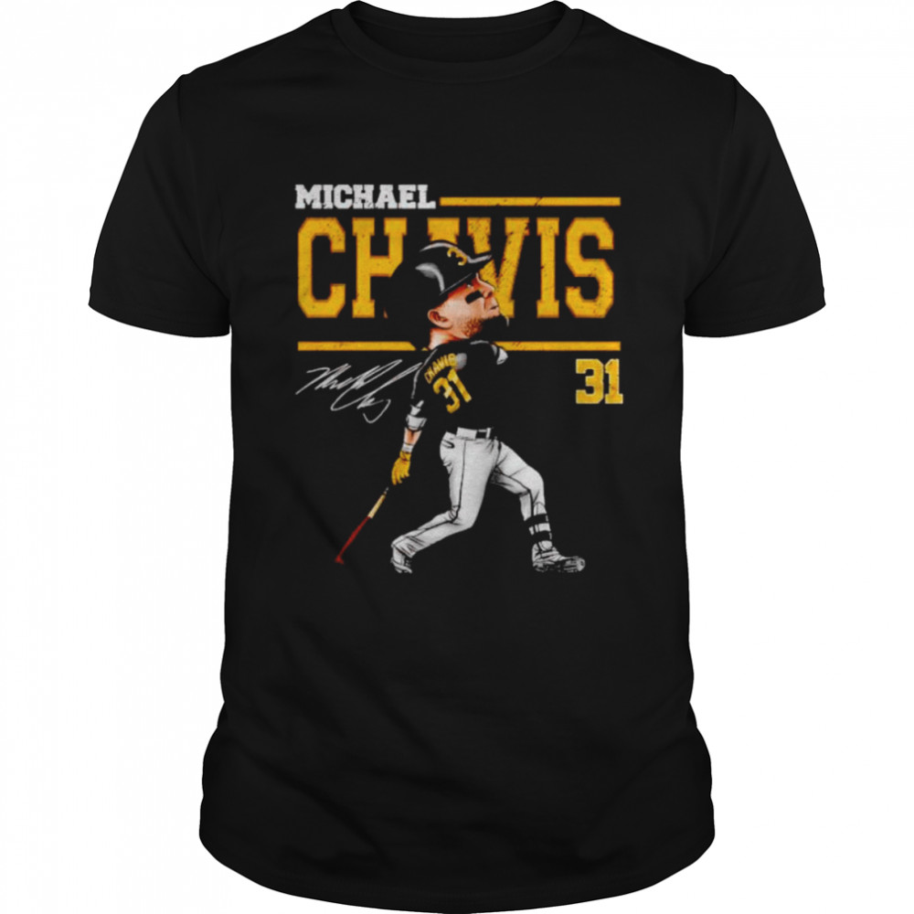Pittsburgh Pirates Michael Chavis #31 signature shirt Classic Men's T-shirt