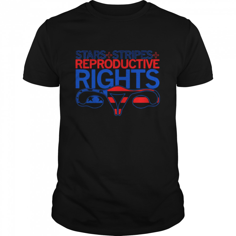 Stars Stripes and Reproductive Rights  Classic Men's T-shirt