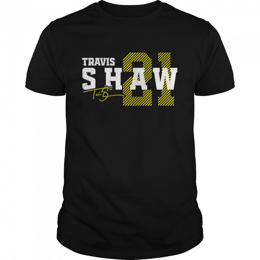 Travis Shaw Milwaukee Baseball signature shirt
