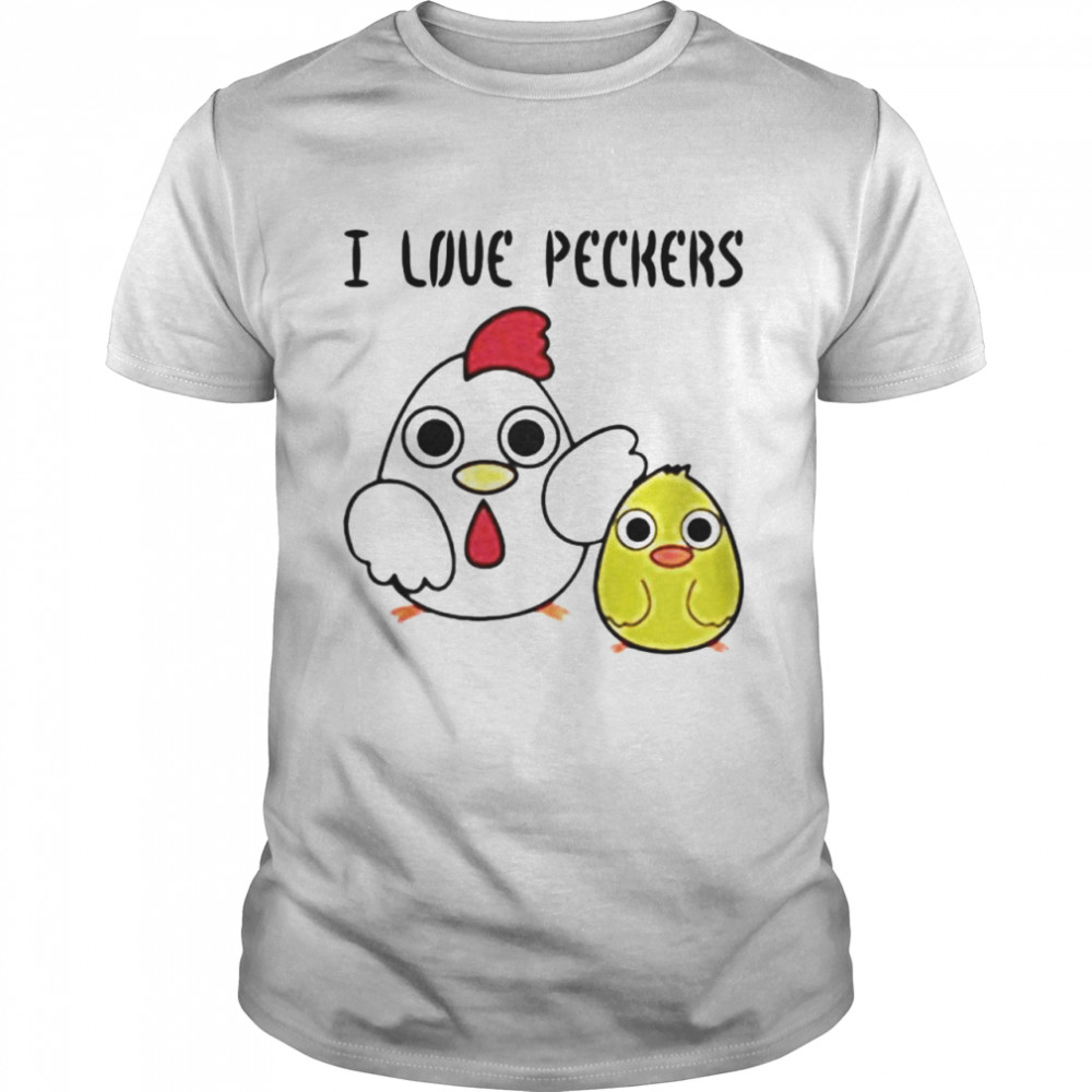 I love peckers shirt Classic Men's T-shirt