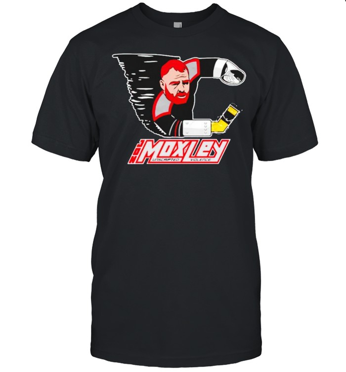 Jon Moxley Cyclone unscripted violence shirt