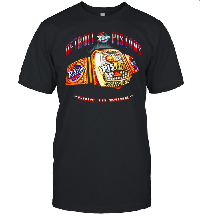 Detroit Pistons going to work shirt Classic Men's T-shirt