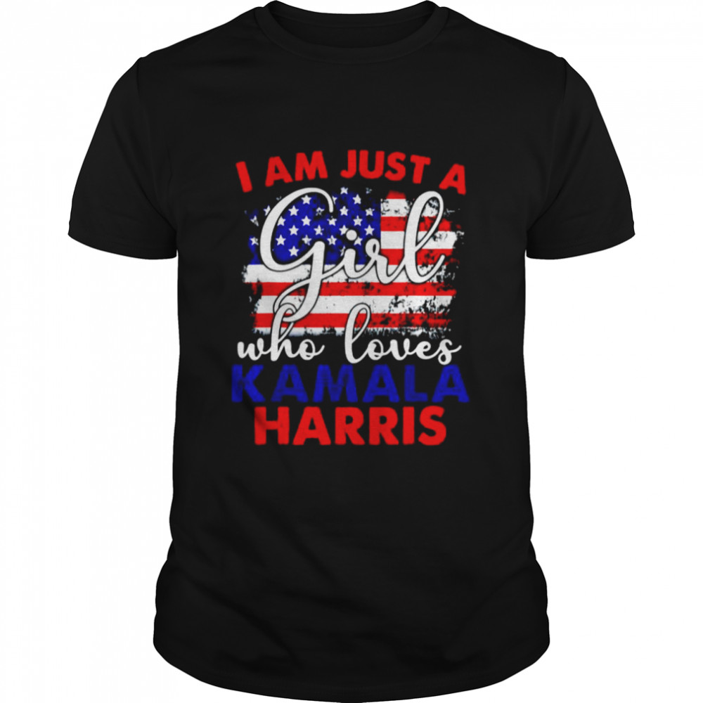 I’m just a girl who loves Kamala Harris shirt Classic Men's T-shirt