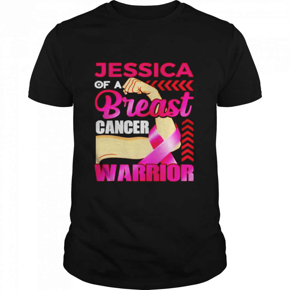 Jessica of a breast cancer warrior shirt Classic Men's T-shirt