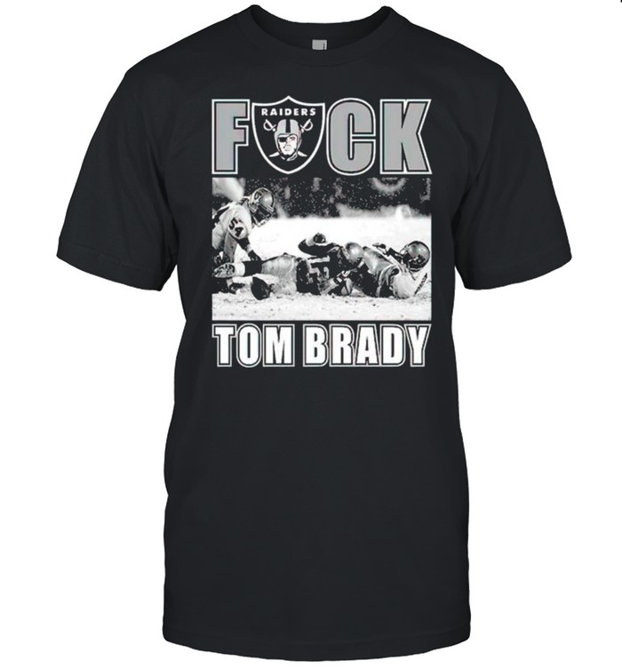 Raiders fuck Tom Brady shirt Classic Men's T-shirt