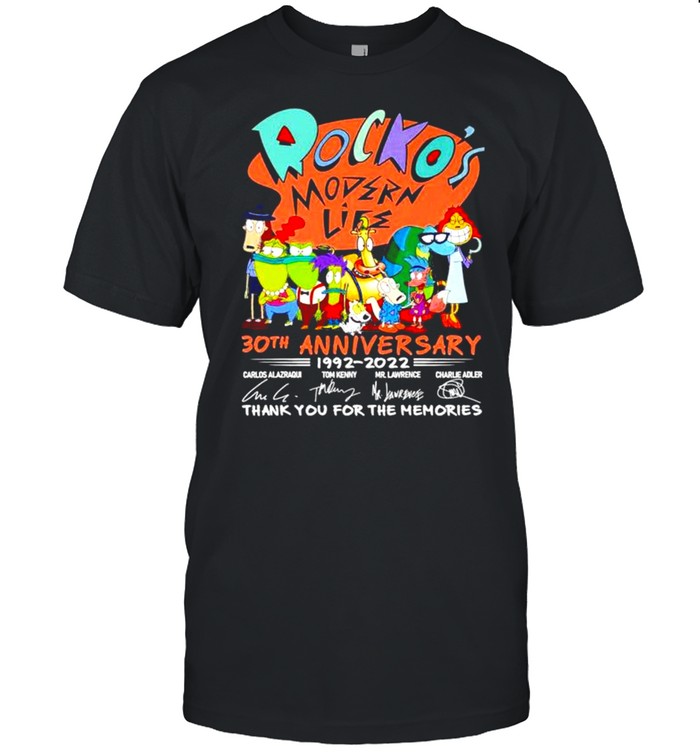 Rocko’s Modern Life 30th anniversary 1992 2022 thank you for the memories shirt Classic Men's T-shirt