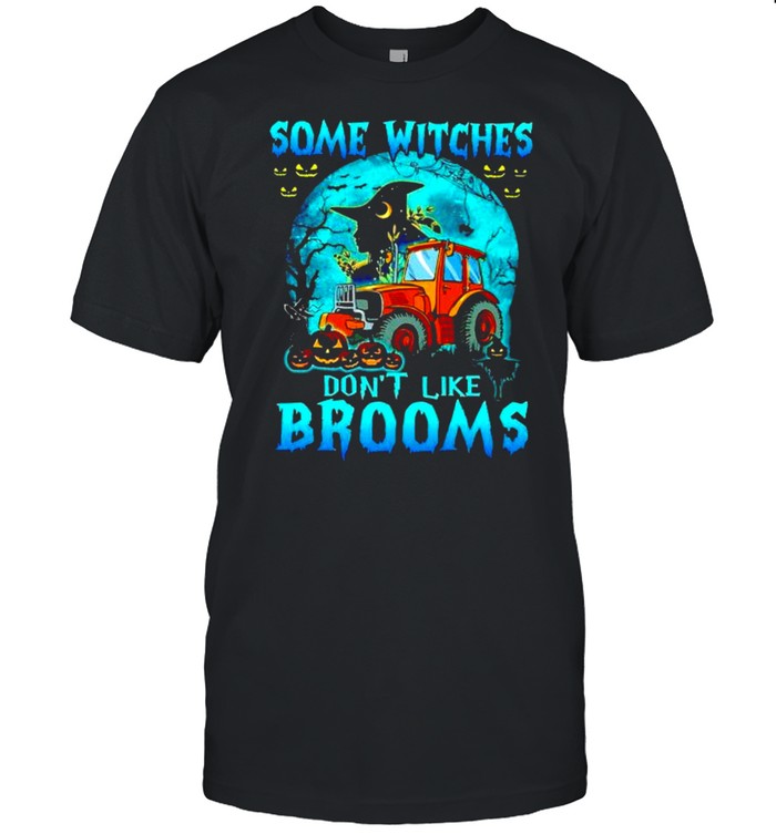 Tractor some witches don’t like brooms shirt Classic Men's T-shirt