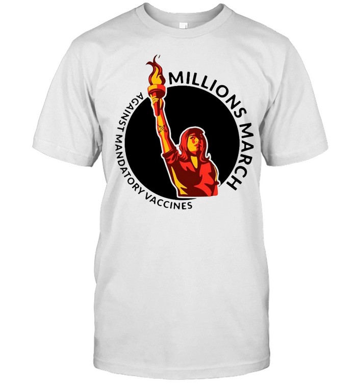 Millions March Against Mandatory Vaccines Vintage T-shirt Classic Men's T-shirt