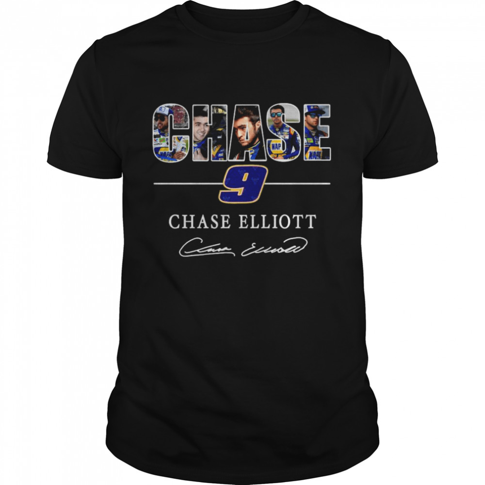 9 Chase Elliott signature shirt Classic Men's T-shirt