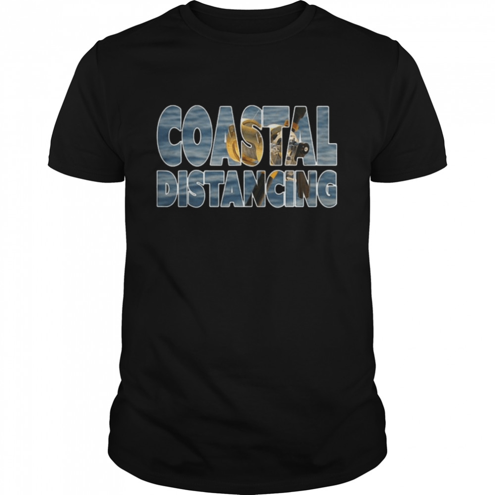 Coastal Distancing Fishing Lover Fisherman T-shirt Classic Men's T-shirt